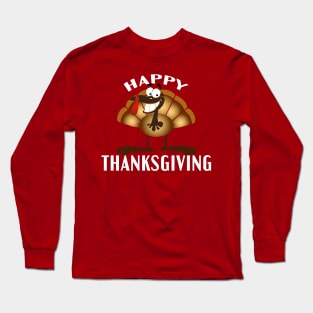 happy thanksgiving Long Sleeve T-Shirt